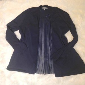 89th and madison navy blue cardigan Xl